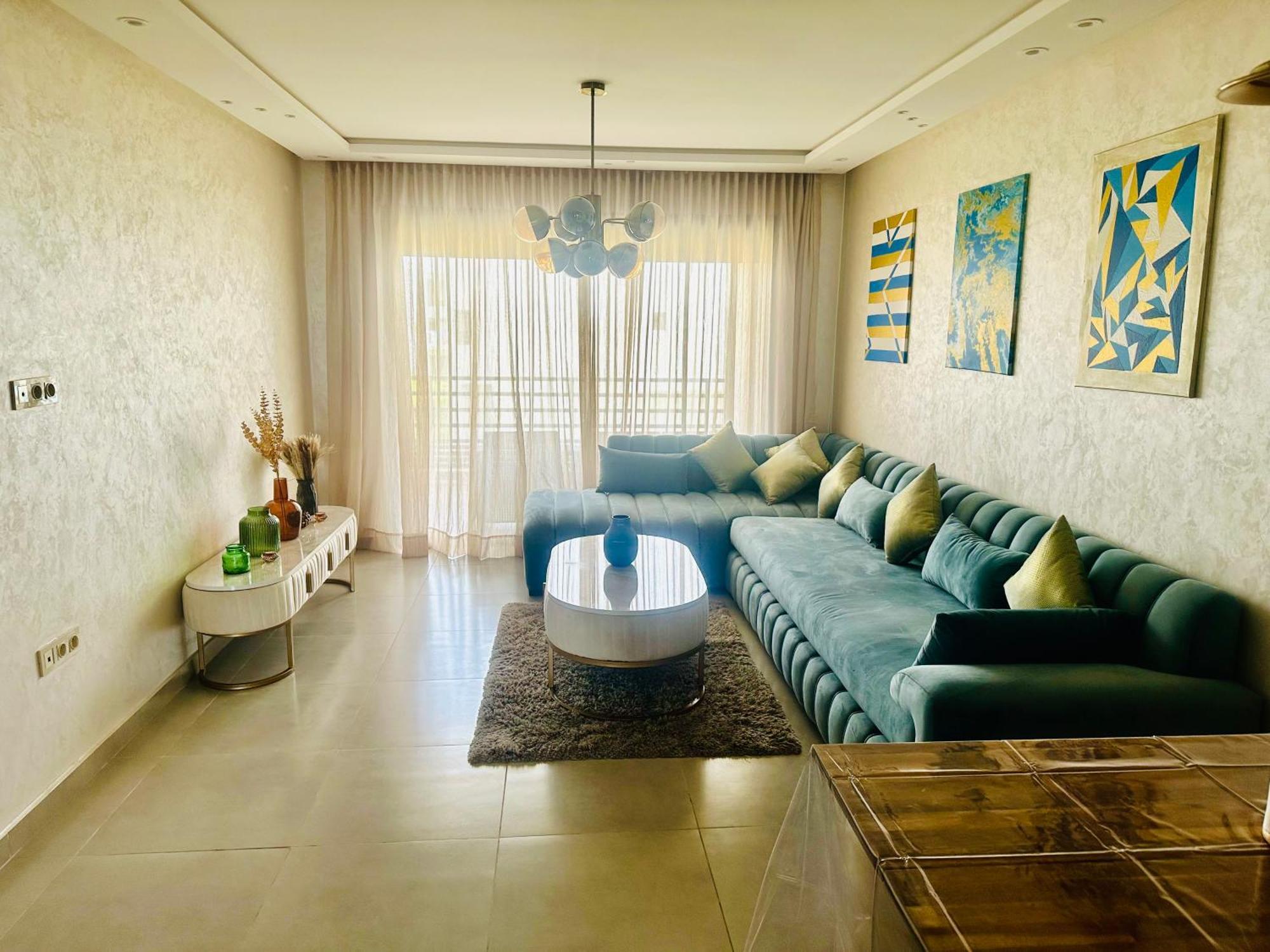 Appartement Cozy Avec Piscine シディ・ラハル エクステリア 写真