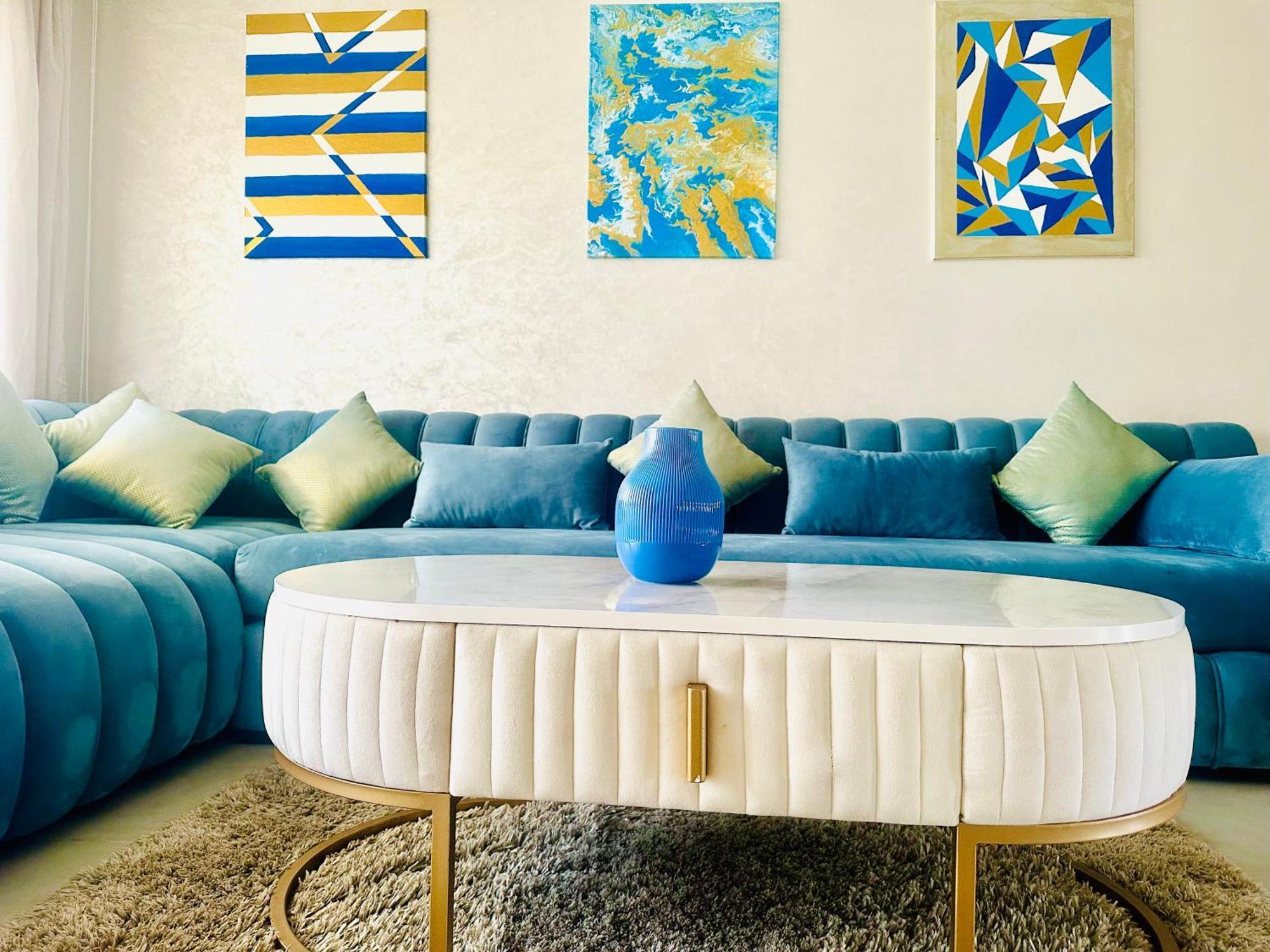 Appartement Cozy Avec Piscine シディ・ラハル エクステリア 写真